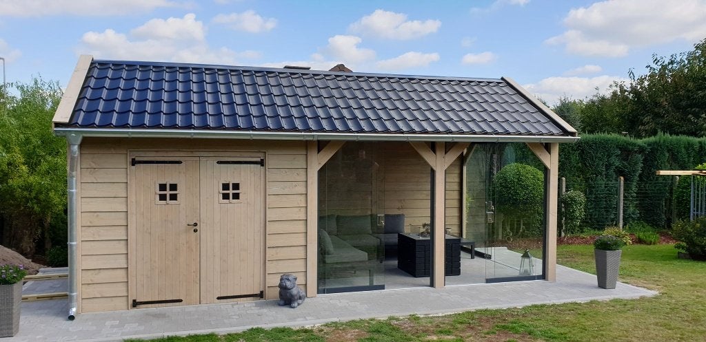 Douglasvision zadeldak Prestige 700x400 cm, Verzenden, Nieuw