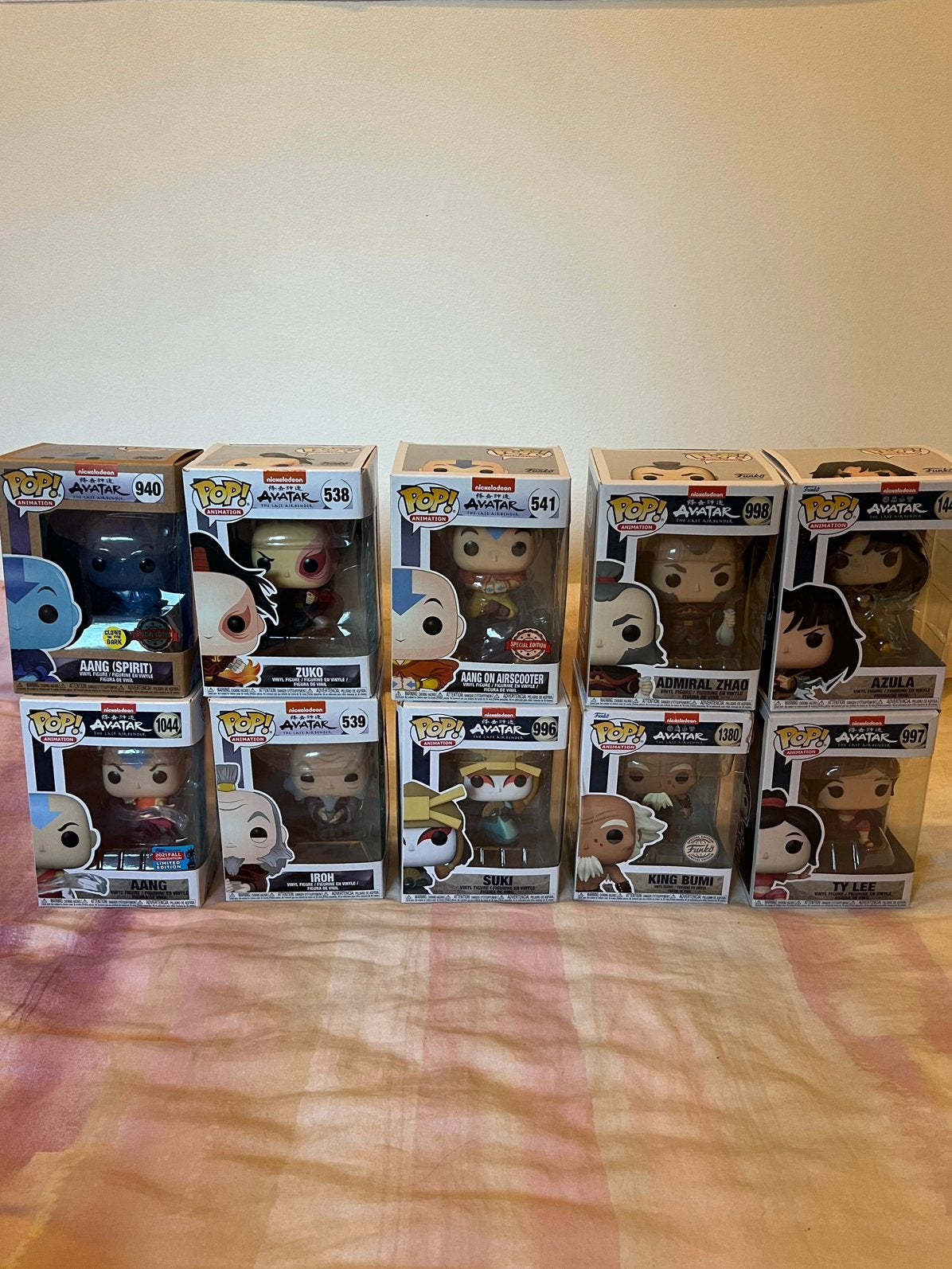Avatar The Last Airbender Funko POP collectie, Ophalen of Verzenden, Zo goed als nieuw
