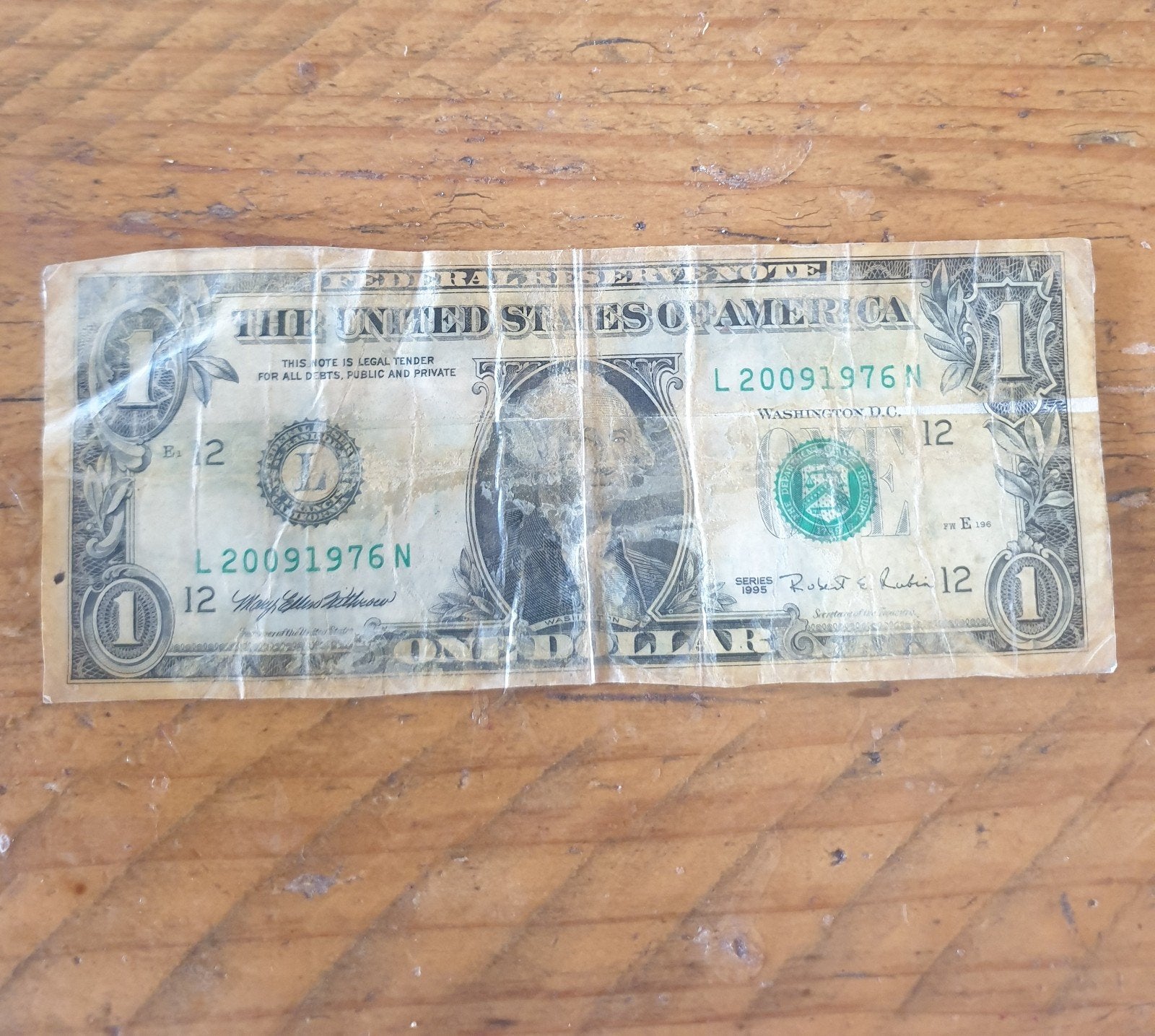 1 dollar biljet, Ophalen of Verzenden, Zuid-Amerika