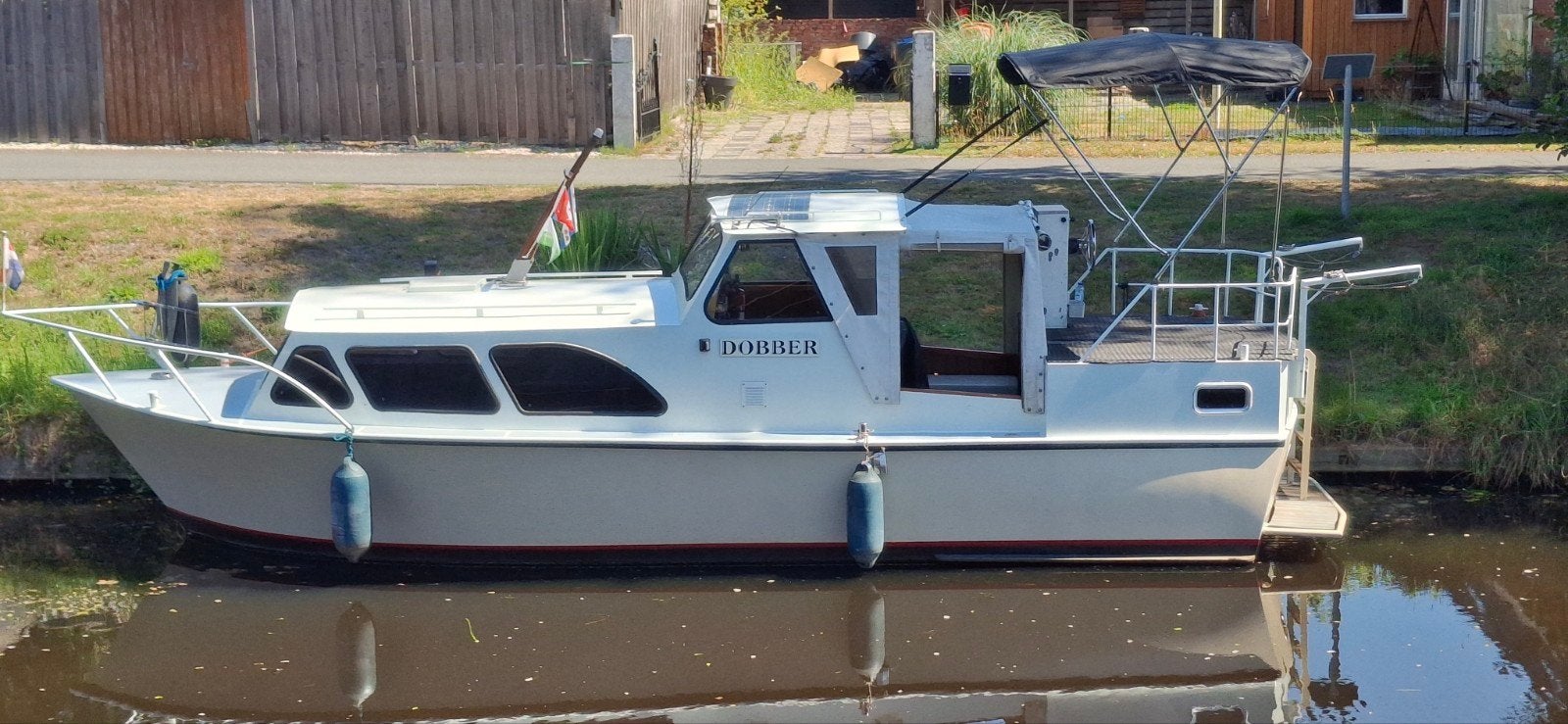 Leuke 8.5 m kajuitboot ok ak  3 cylinder yanmar bovenstuur, Overige merken, Diesel, 27 pk, Zonnedek