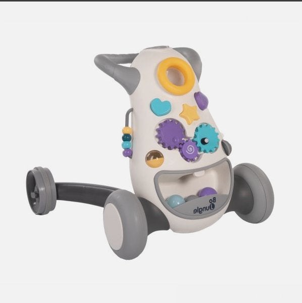Bo Jungle Jumpy Loopwagen Grey, NIEUW In Doos!, Ophalen, Nieuw, Loopvoertuig