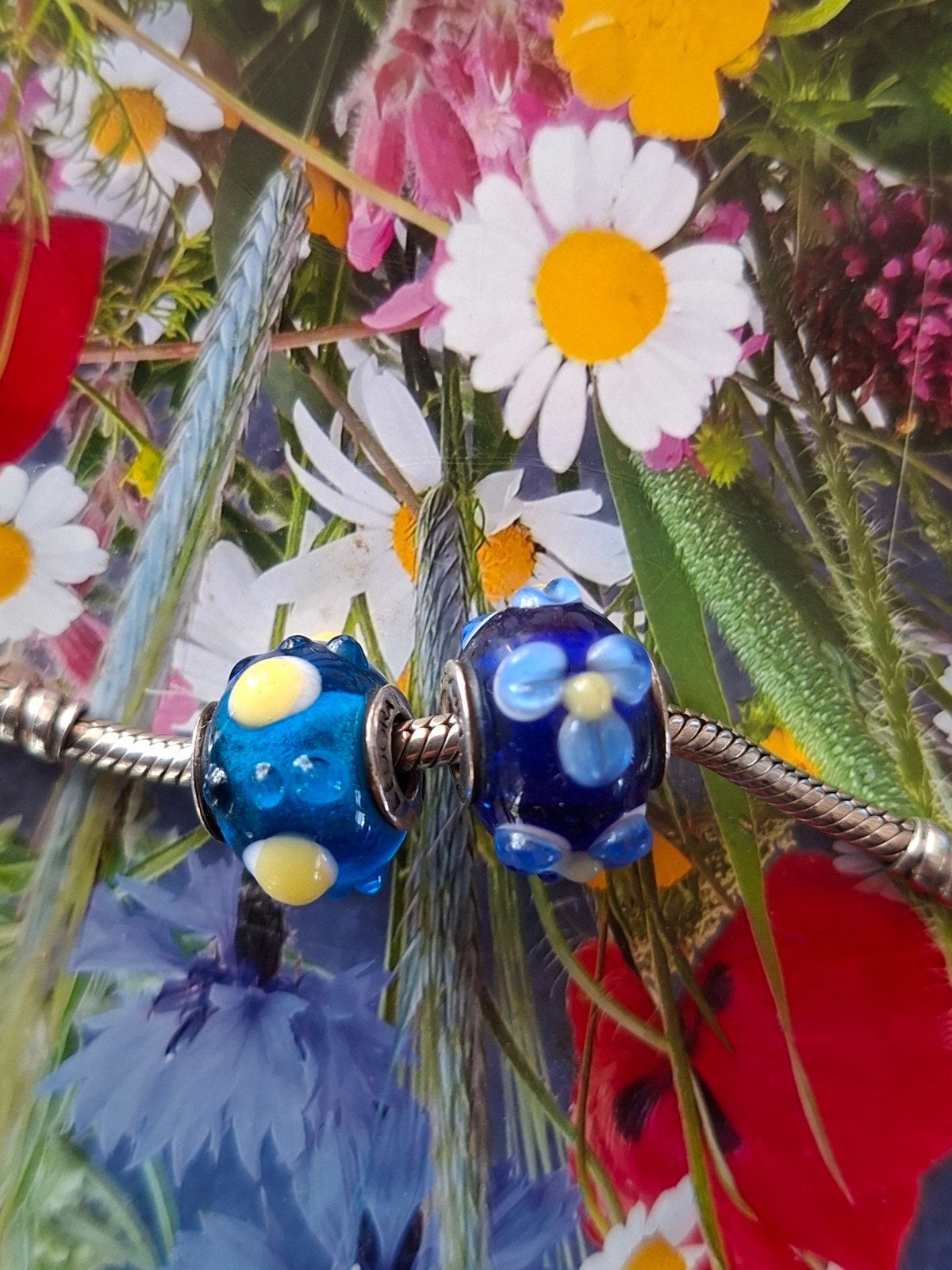 Tedora murano, ook passend op Pandora, Sieraden, Tassen en Uiterlijk, Bedels, Glas of Kristal, Ophalen of Verzenden, Zo goed als nieuw