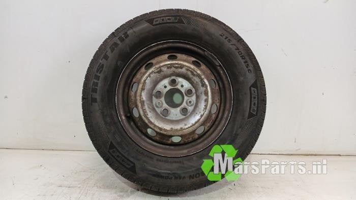 Velg + Band van een Fiat Ducato, Gebruikt, -, -, Ophalen of Verzenden