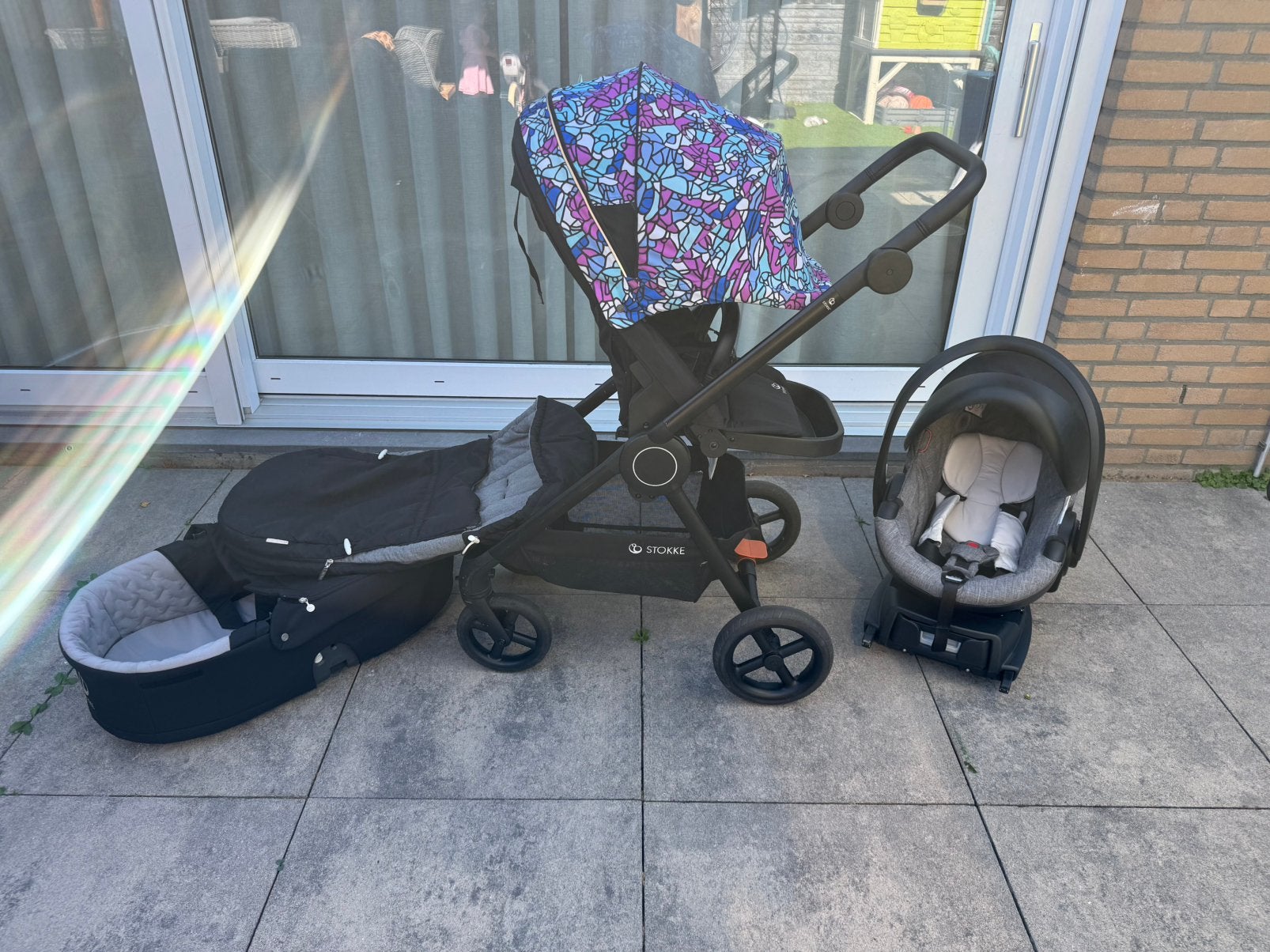 Kinderwagen Stokke Beat / Izi Go / Izi Modular Base, Kinderen en Baby's, Ophalen, Zo goed als nieuw, Overige merken