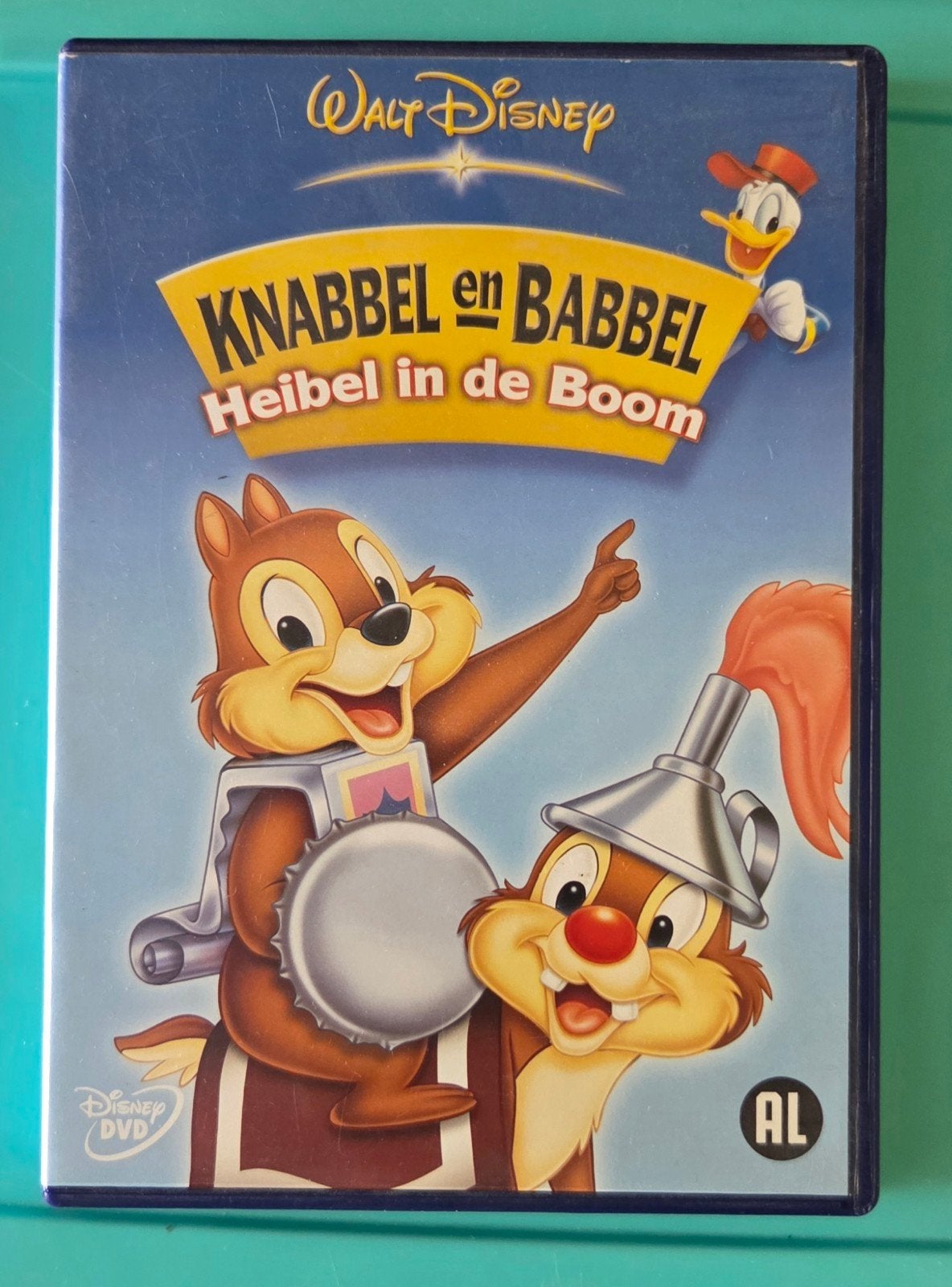 Knabbel en Babbel: Heibel in de Boom - Disney DVD, Gebruikt, Ophalen of Verzenden, Portugees, Familie