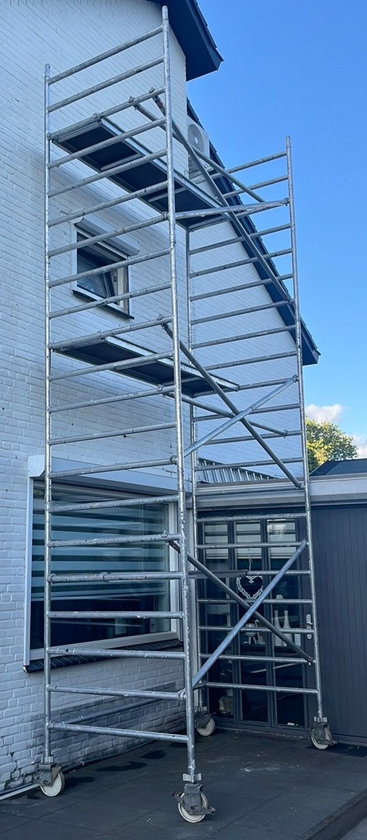 Skyworks rolsteiger KOOPJE!, Ophalen, Zo goed als nieuw, Rolsteiger of Kamersteiger, 5 meter of hoger
