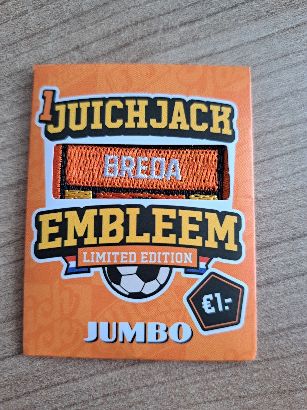 Jumbo Juichjack Embleem Breda Limited Edition, Ophalen of Verzenden, Nieuw