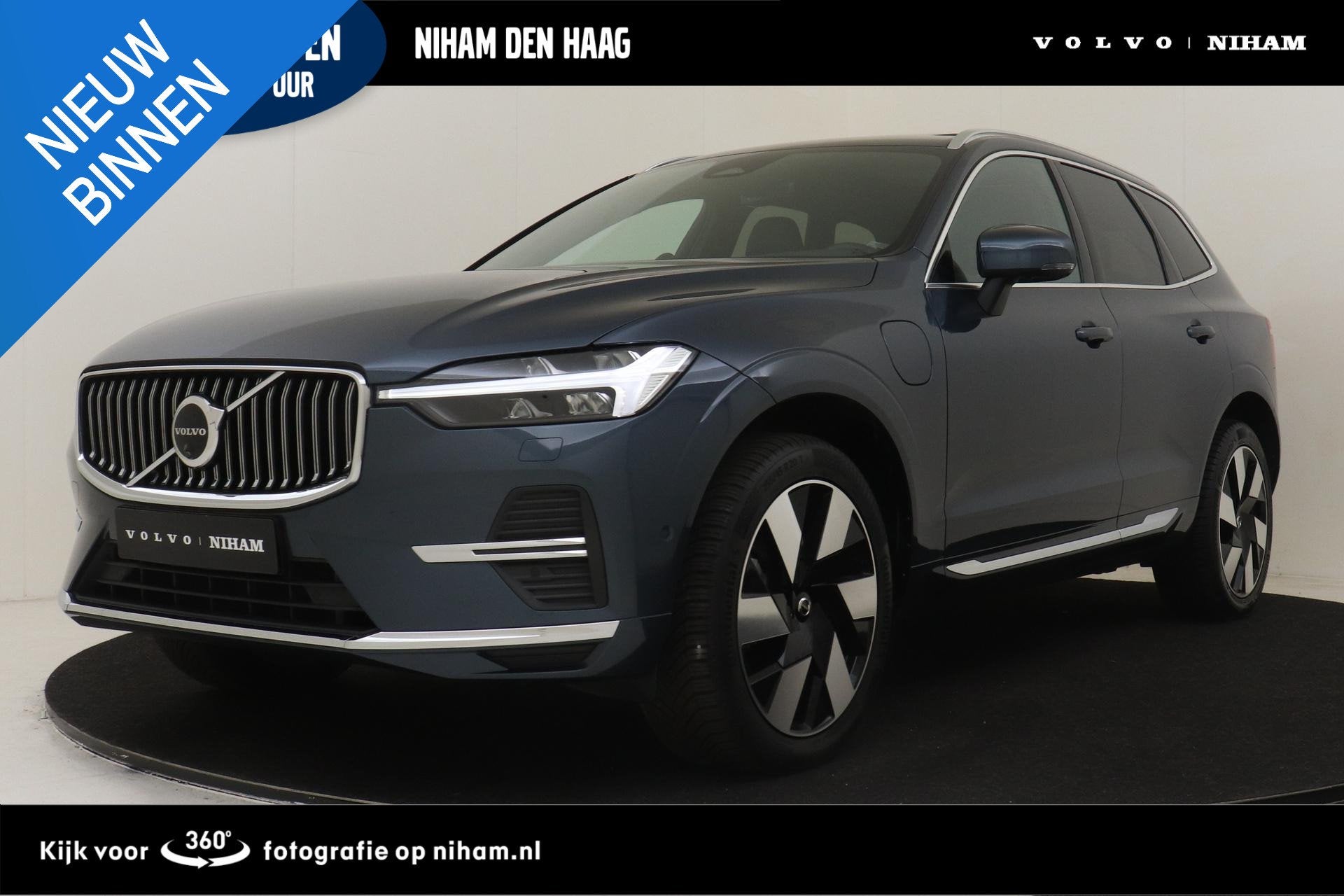 Volvo XC60 T6 PLUG-IN HYBRID AWD ULTRA BRIGHT -PANO.DAK|BOWE, 12 maanden, Stof, Gebruikt, 4 cilinders