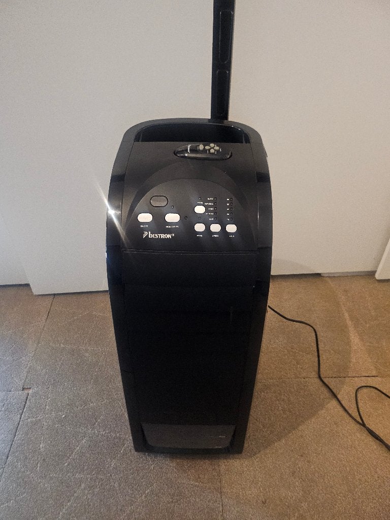Bestron mobiele airco, Ophalen, Minder dan 60 m³, 3 snelheden of meer, Zo goed als nieuw