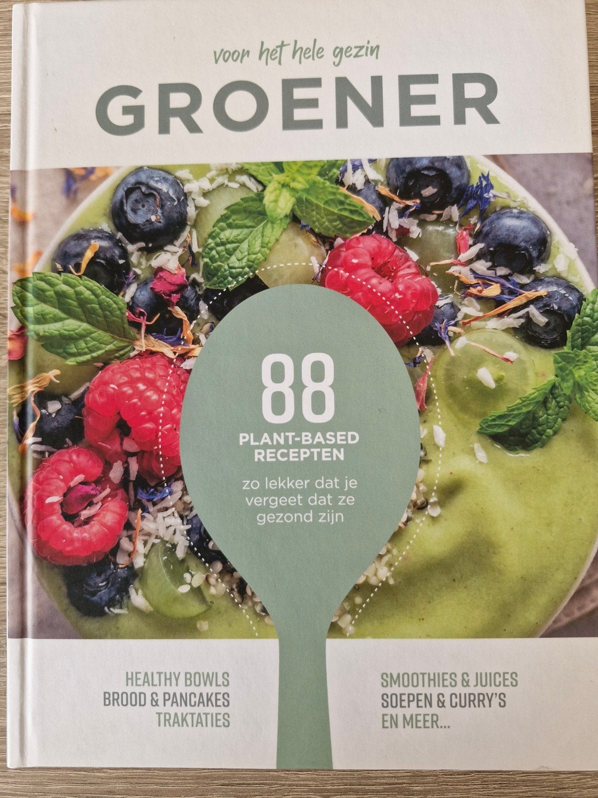 Groener: 88 plant-based recepten voor het hele gezin, Boeken, Onbekend, Gezond koken, Ophalen of Verzenden, Zo goed als nieuw