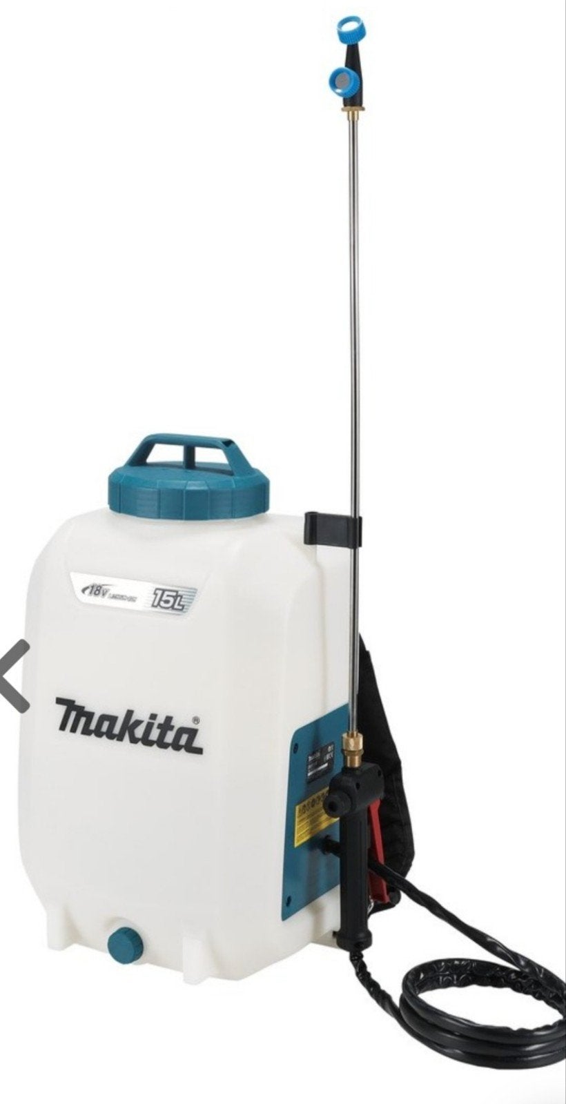 Makita DUS158Z Accu Rugsproeier 18V 15L - Zonder accu's, Info@makita.nl, Overige typen, Makita Corporation, Nieuw