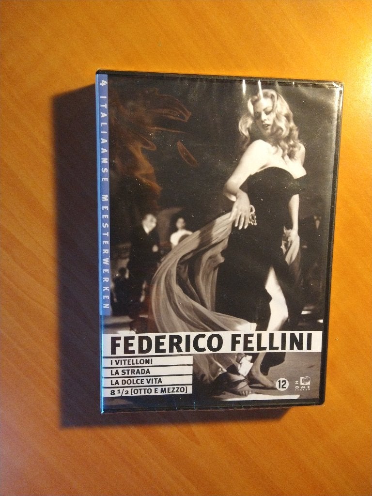 4-DVD-Box Federico Fellini (nieuw), Alle leeftijden, Nederlands, Drama, Ophalen of Verzenden