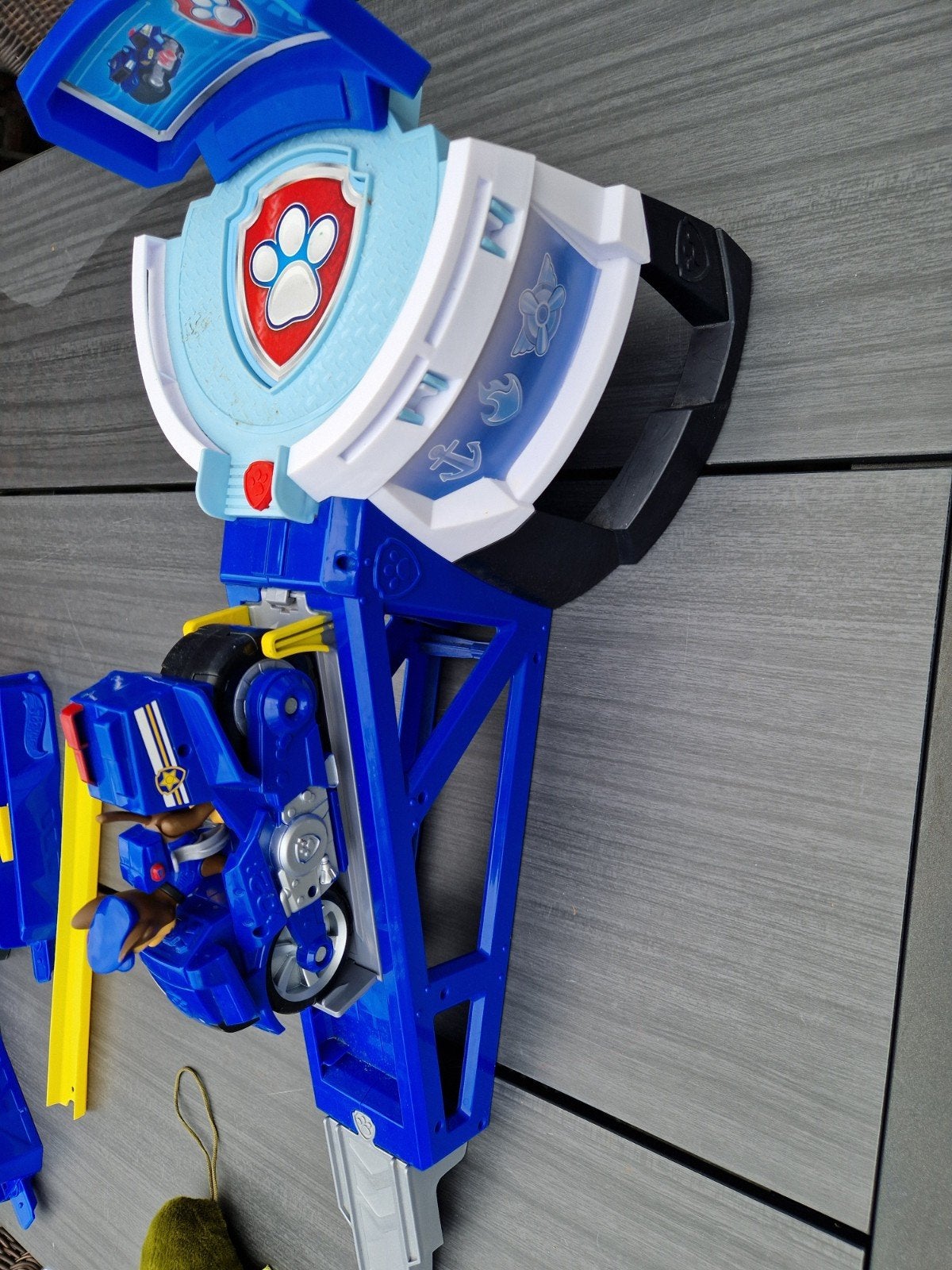 Paw Patrol Chase's Transforming Police Cruiser, Kinderen en Baby's, Ophalen, Zo goed als nieuw