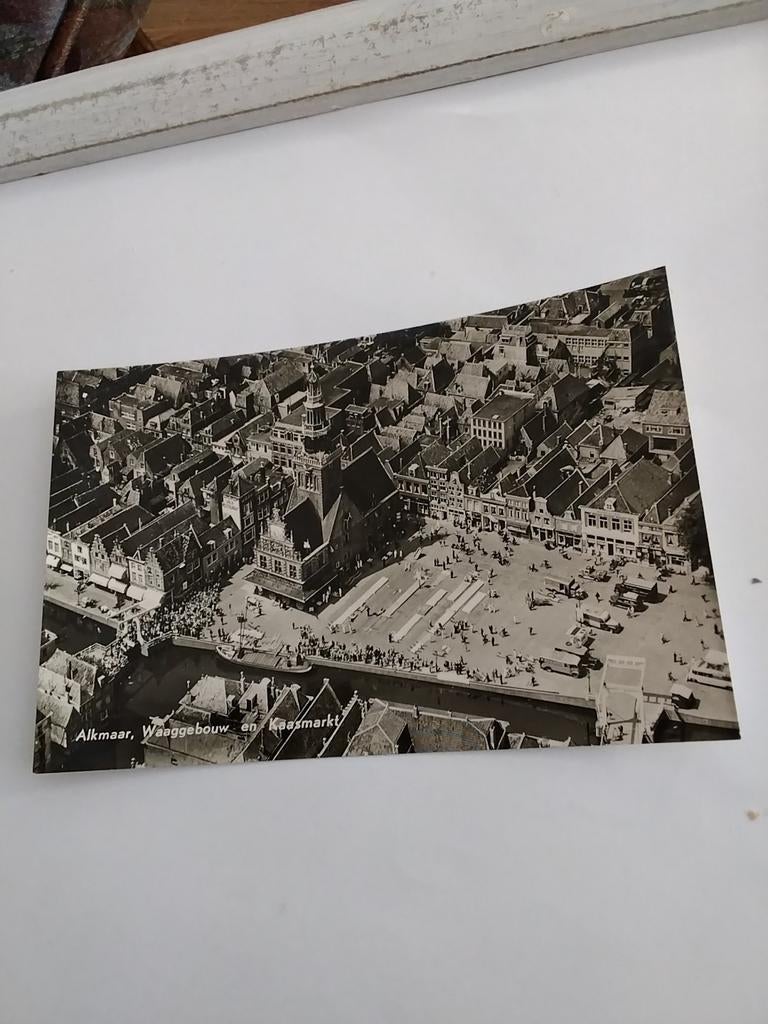 ALKMAAR. WAAGGEBOUW EN KAASMARKT, Ophalen of Verzenden, Voor 1920, Noord-Holland