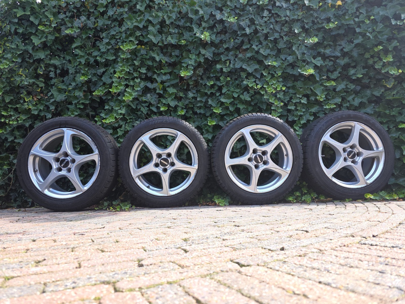 Winterbanden+velgen 5x112, 245 mm, Banden en Velgen, 17 inch, Winterbanden