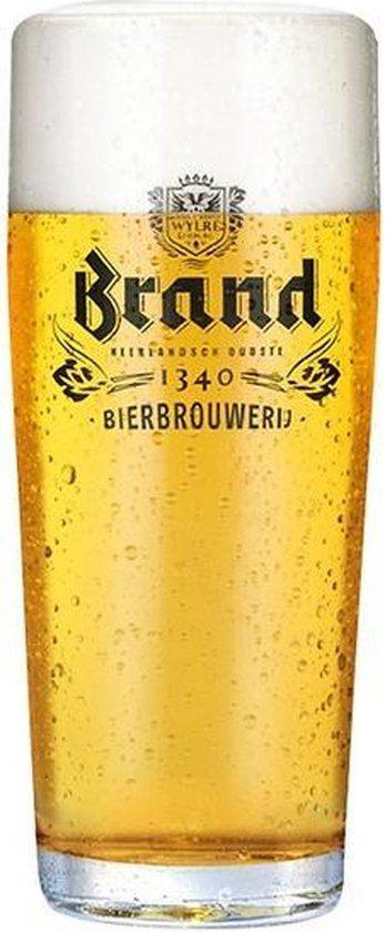 Brand fluit 22 cl - 12 stuks in doos, Verzamelen, Biermerken, Glas of Glazen, Brand, Nieuw, Ophalen of Verzenden