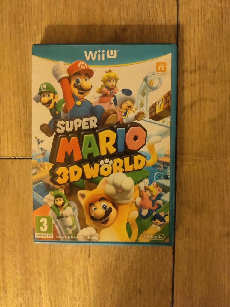 Super Mario 3D World - Wii U, Spelcomputers en Games, Games | Nintendo Wii U, Ophalen, Eén computer, Zo goed als nieuw, Platform