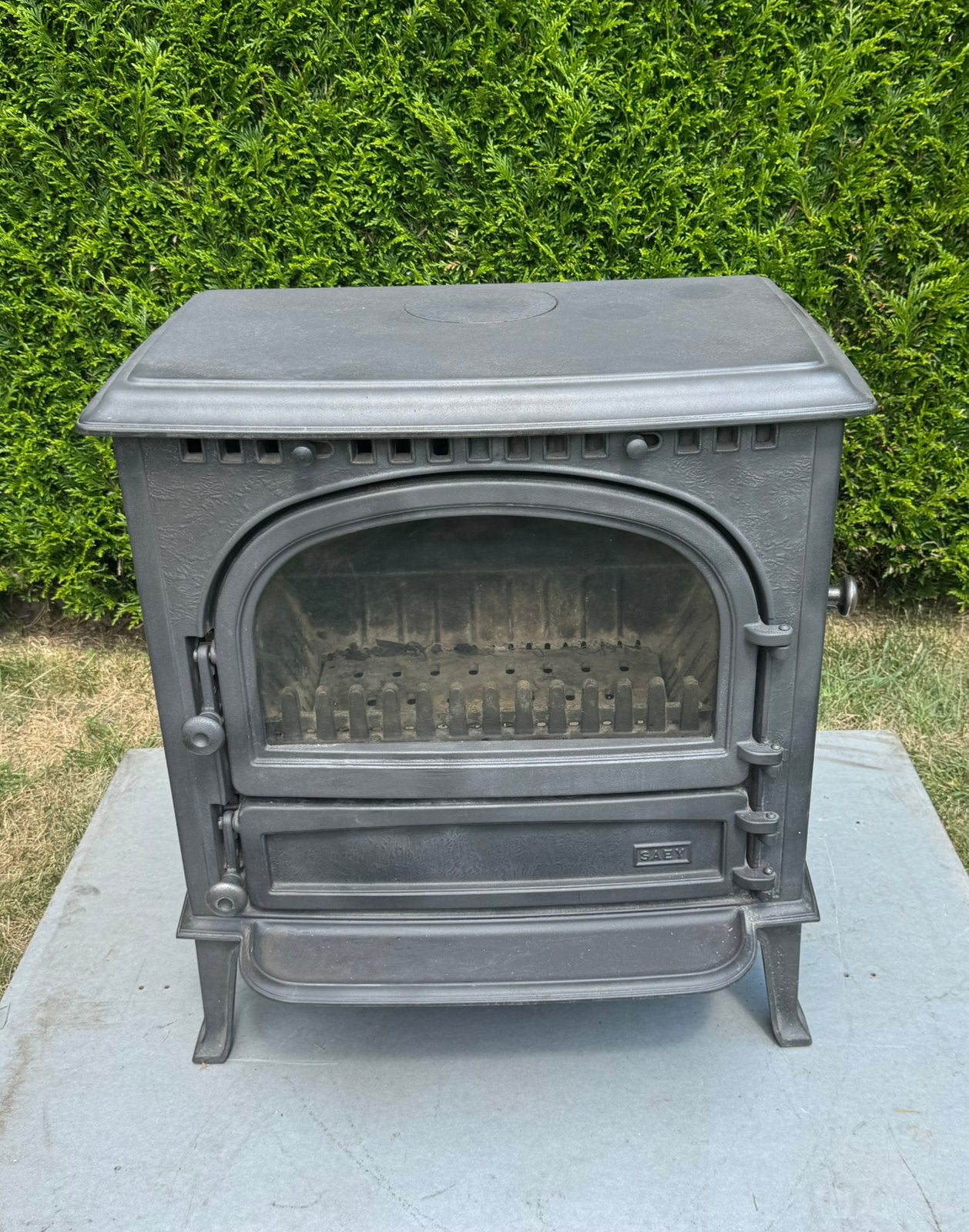Houtkachel Saey 92 14kw, Ophalen, Gebruikt, Hout, Houtkachel