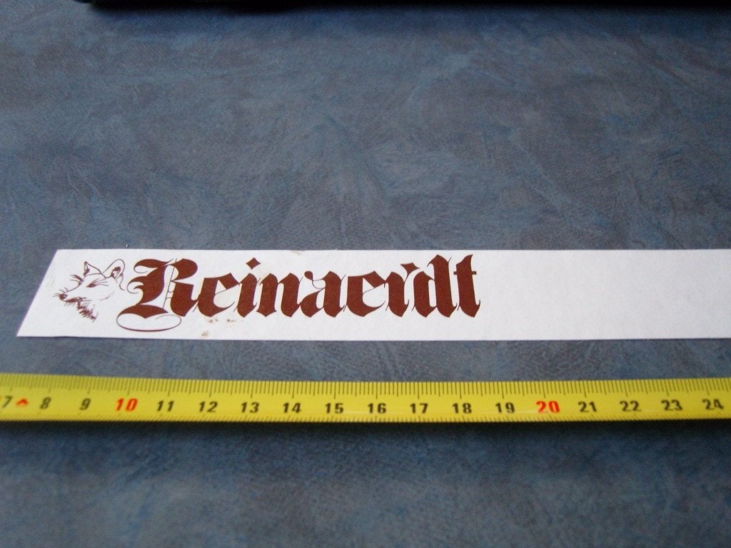 sticker REINNAEIDT, Ophalen of Verzenden, Zo goed als nieuw