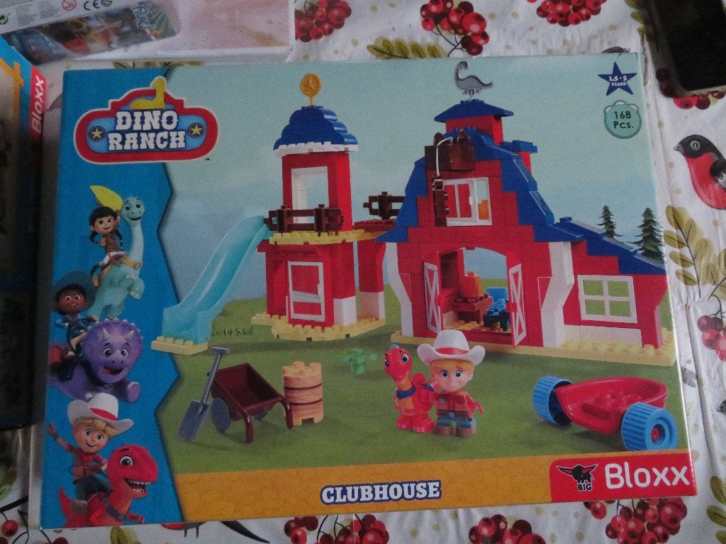DINO RANCH -- CLUBHOUSE -- BIG BLOXX -- 168 PCS., Ophalen of Verzenden, Nieuw, Jongen of Meisje