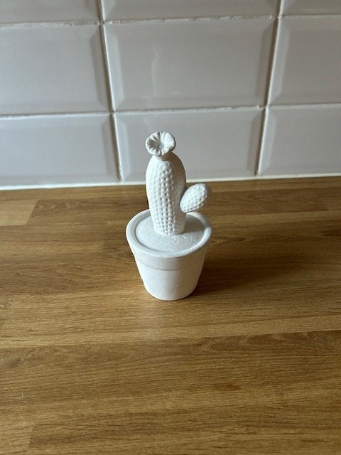 F22-beeld cactus 16cm, Ophalen of Verzenden, Gebruikt