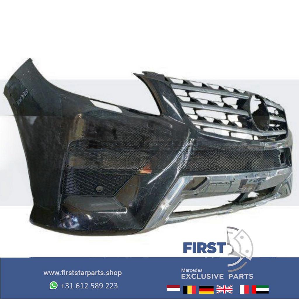W166 ML AMG Voorbumper Mercedes M KLASSE 2011-2015 BUMPER ZW, Auto-onderdelen, Gebruikt, -, Voor, Ophalen of Verzenden
