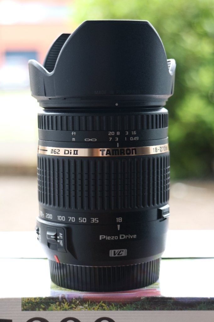 Tamron 18-270/F3.5-6.3 DI II VC PZD met zonnekap voor Canon, Audio, Tv en Foto, Fotografie | Lenzen en Objectieven, Ophalen, Zo goed als nieuw