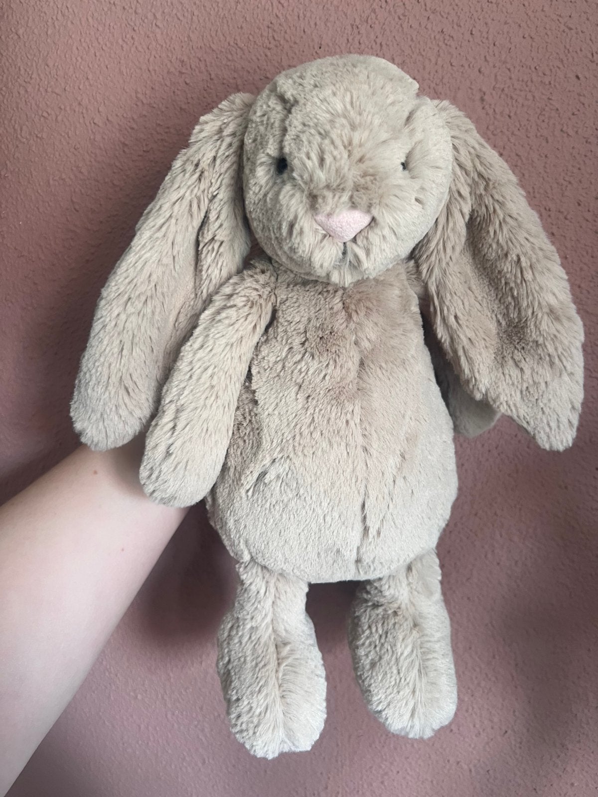 Jellycat Bashful Bunny, Ophalen of Verzenden, Zo goed als nieuw, Overige typen
