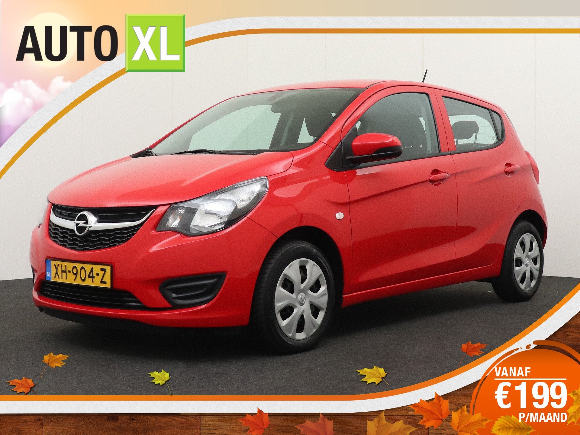 Opel KARL 1.0 75 PK Edition Multimedia Bluetooth Cruise Cont, Voorwielaandrijving, Stof, Gebruikt, Origineel Nederlands