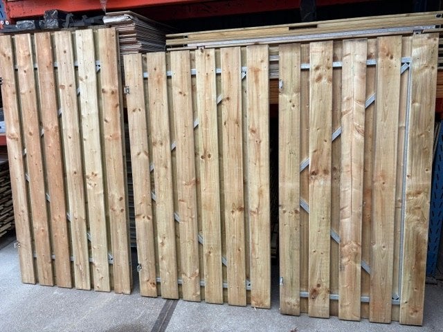 tuindeuren, tuinpoorten geimpregneerd grenen, Tuin en Terras, Minder dan 100 cm, Nieuw, Ophalen of Verzenden, Looppoort