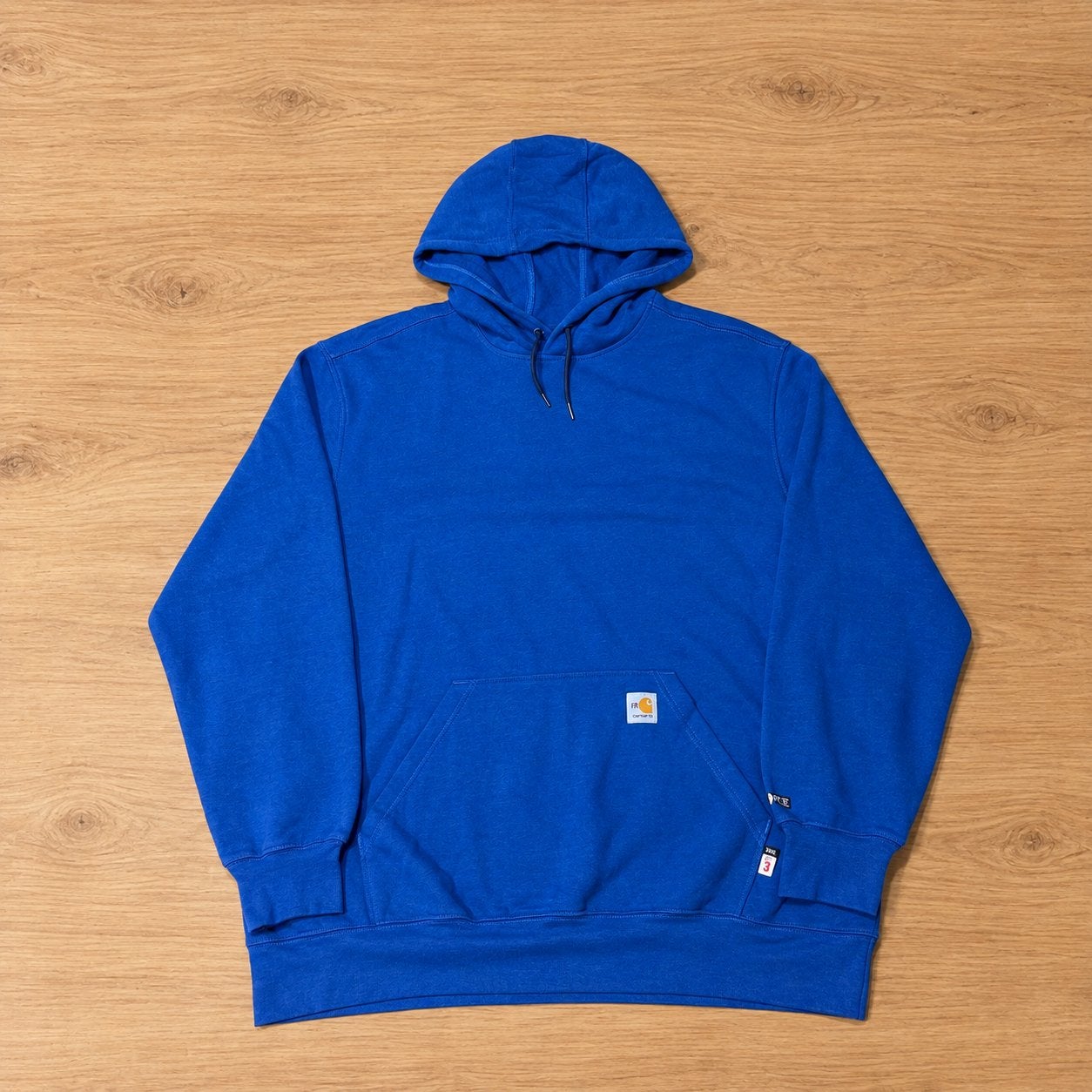 Carhartt Hoodie Fire Resistance Blauw Nieuw XL, Blauw, Vintagie, Haulerwijk, Ophalen of Verzenden