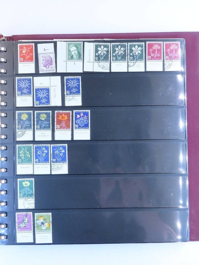 ZWITSERLAND - veel TOESLAG, leuke COMBINATIES - (E804) 1/2, Postzegels en Munten, Postzegels | Volle albums en Verzamelingen, Ophalen of Verzenden