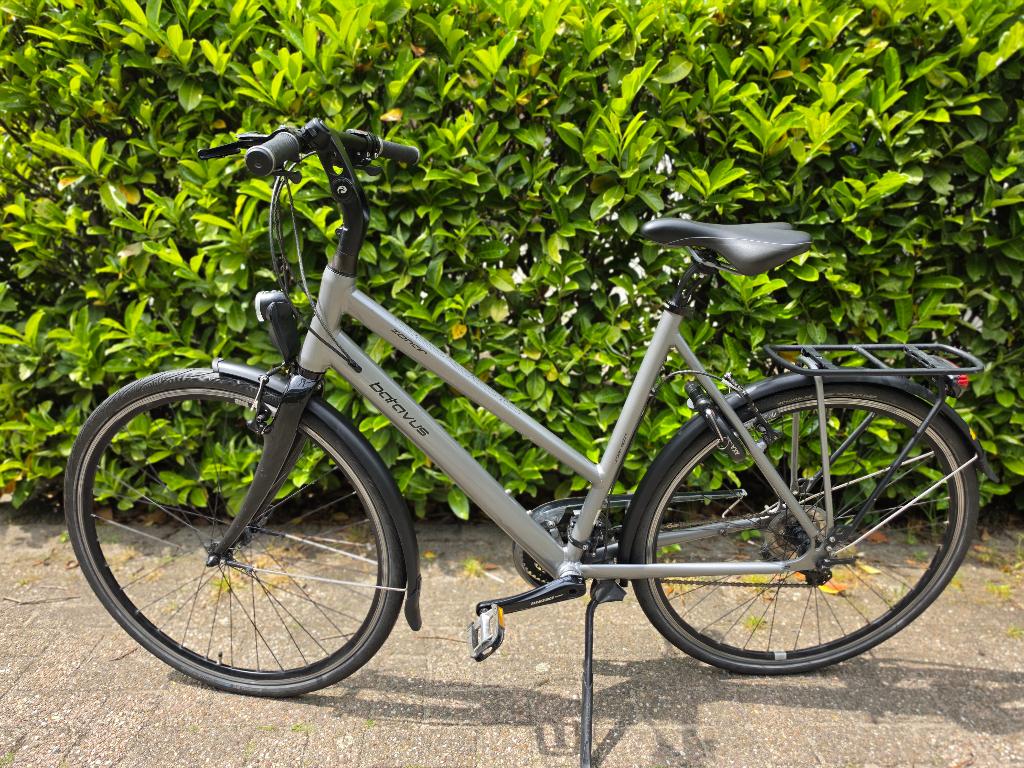 Fiets Batavus Zonar damesfiets ATB 30 versnellingen Shimano, Ophalen, Gebruikt, Velgrem, Versnellingen