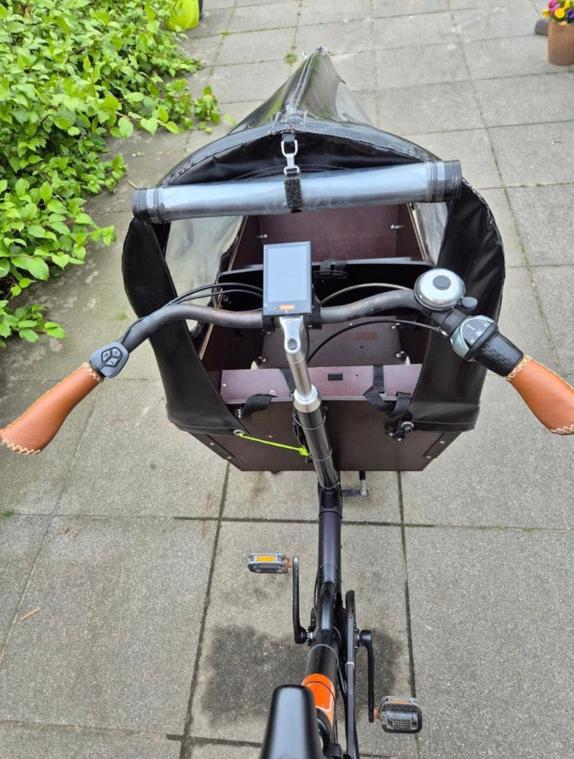Bakfiets .nl Electrische CargoBike classic #Bafang, Fietsen en Brommers, Fietsen | Bakfietsen, Ophalen, Gebruikt, 3 kinderen, Huif