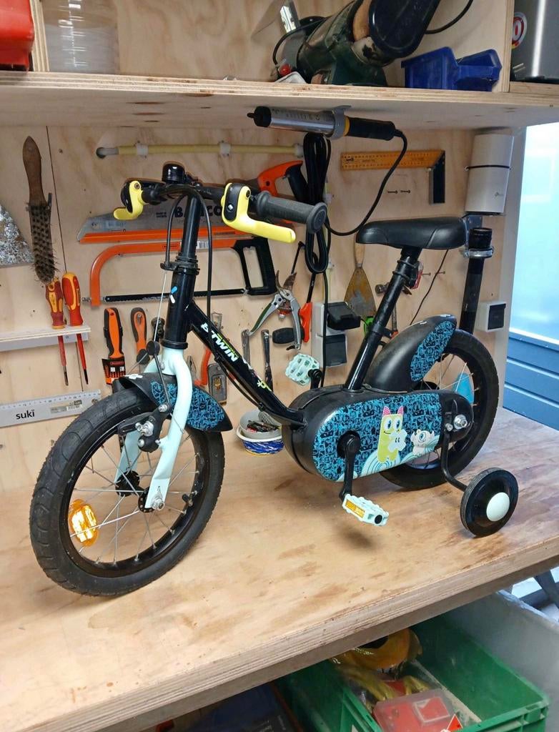 Kinder fiets 14 inc, Ophalen