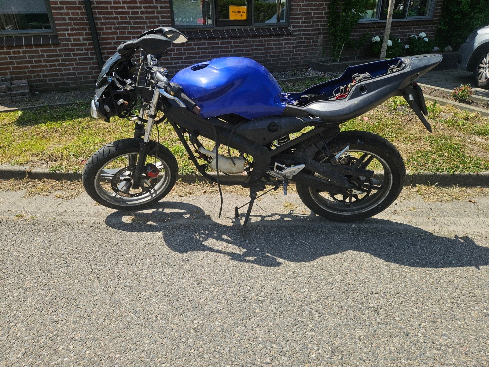 Yamaha TZR in onderdelen, TZR50 AM6 blok velg wiel kappen, Ophalen, 6 versnellingen, Gebruikt, Maximaal 45 km/u