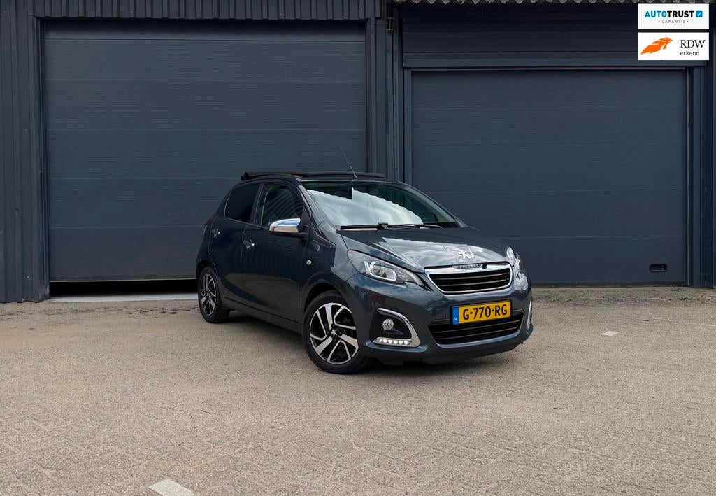 Peugeot 108 1.0 | Cabrio | CarPlay | Airco |, Auto's, Peugeot, Voorwielaandrijving, Gebruikt, Euro 6, 4 stoelen
