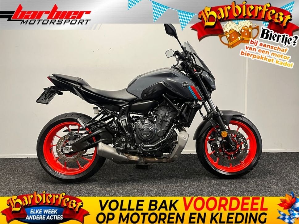 ️Yamaha MT 07 ABS MT07 (bj 2022)️, 2 cilinders, Bedrijf, Onbekend, Onbekend