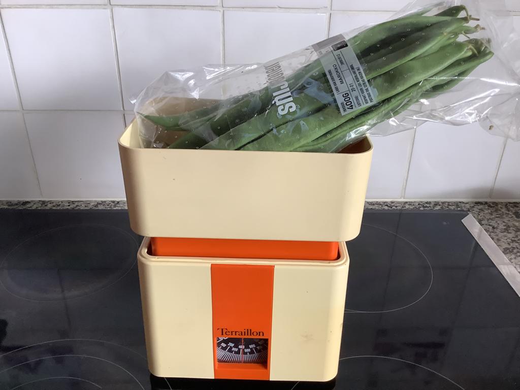 Vintage Terraillon keukenweegschaal/fruitschaal jaren 70, Ophalen of Verzenden