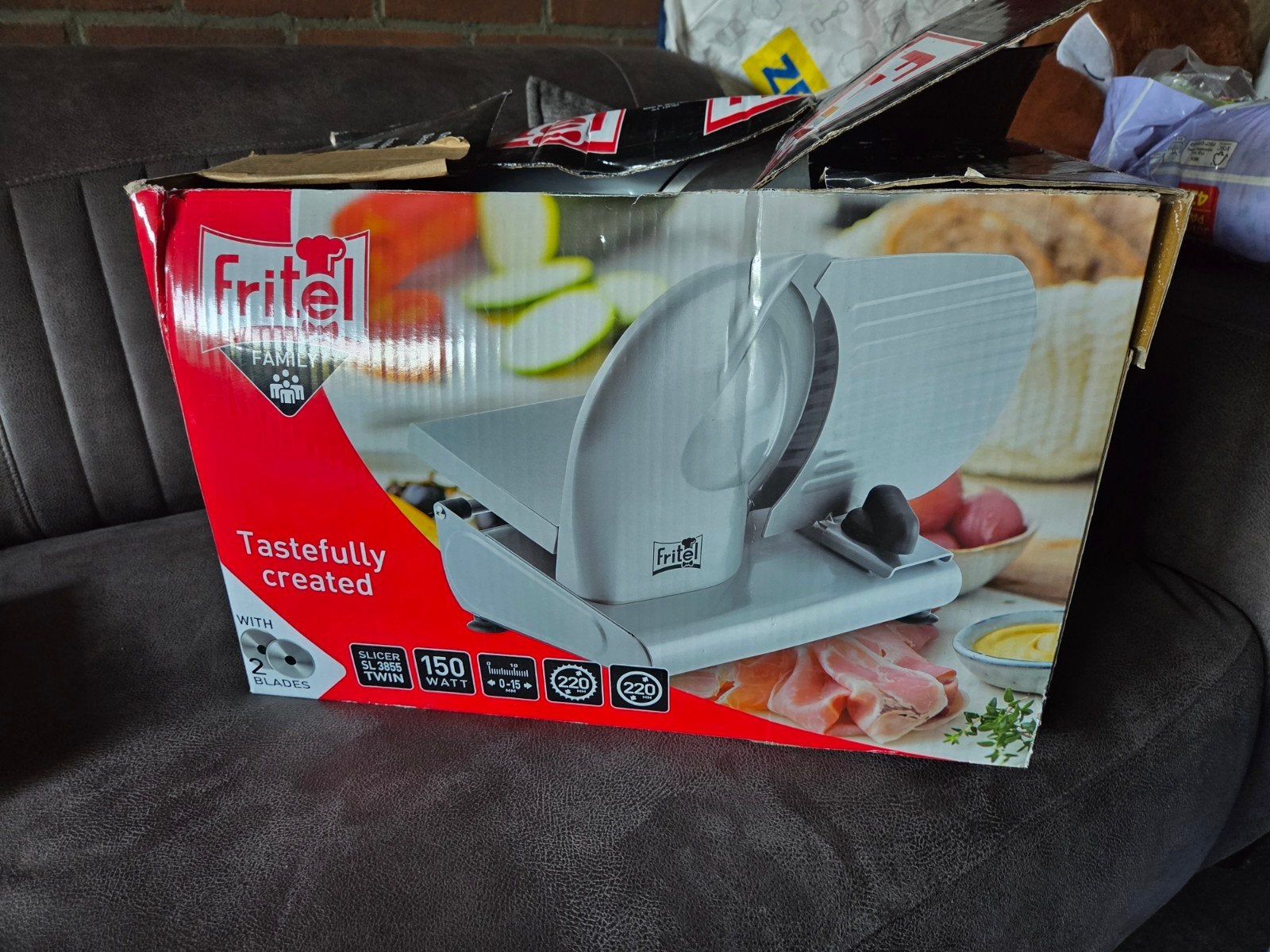 Fritel Snijmachine SL 3805 Twin - Perfect voor Feestdagen!, Ophalen