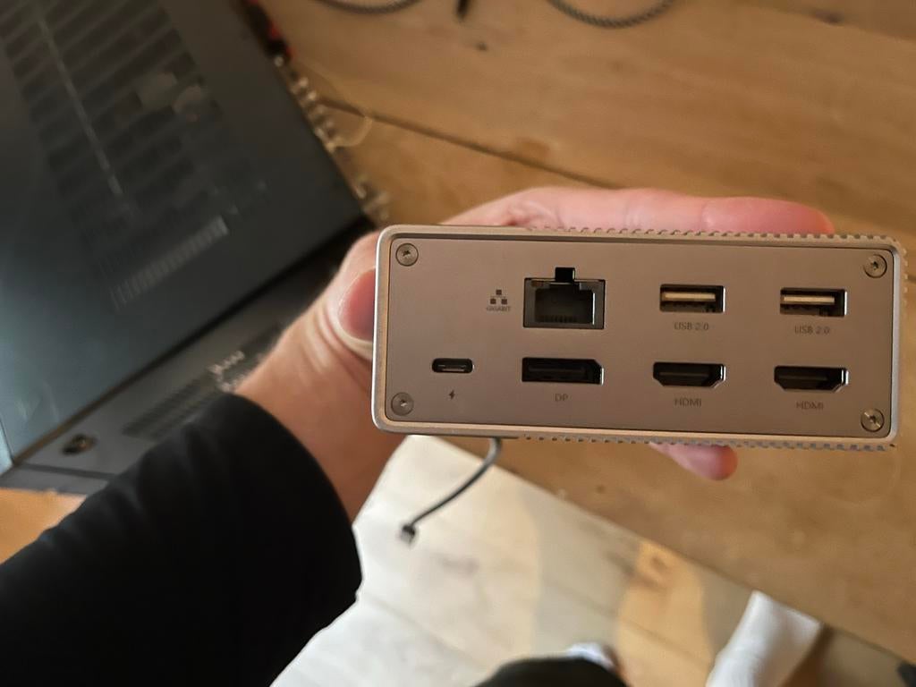 Targus Hyperdrive Docking Station - Zo goed als nieuw, Computers en Software, Dockingstations, Zo goed als nieuw, Docking station