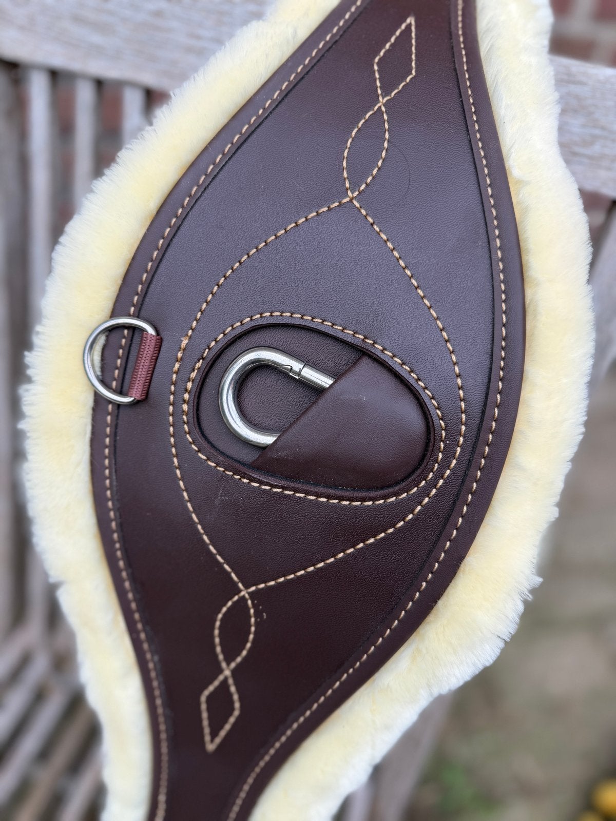 Singel Kentucky anatomisch sheepskin, Dieren en Toebehoren, Ophalen of Verzenden, Nieuw, Springen