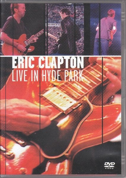 MUZIEK DVD - Eric Clapton - Live at Hyde Park, Alle leeftijden, Ophalen of Verzenden, Zo goed als nieuw, Concert