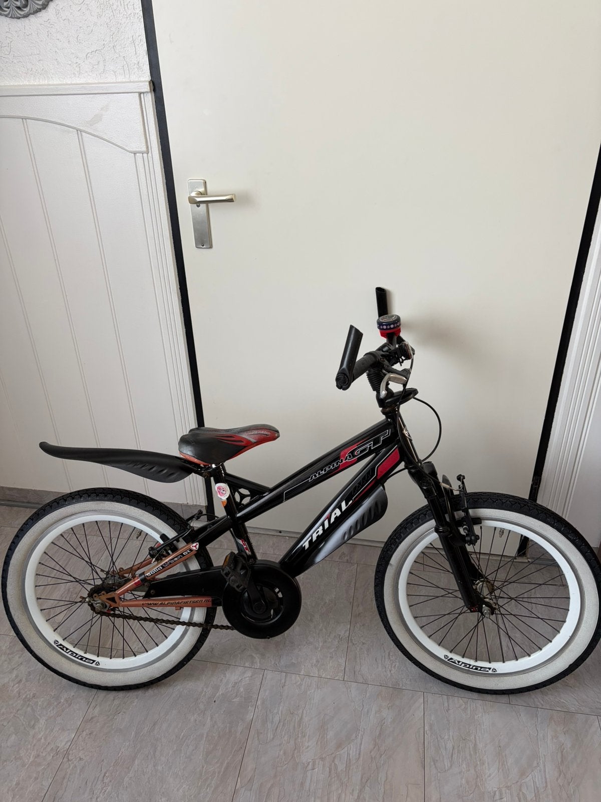 Nette en stevige kinderfiets ALPINA TRIAL 20 inch., Ophalen, Gebruikt, 20 inch