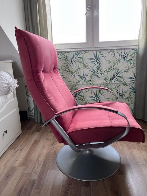 Montel relax stoel vintage, Huis en Inrichting, Stoelen, Ophalen, Gebruikt, Vintage 2004, Stof