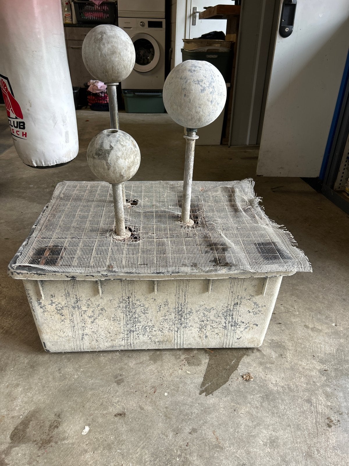 Fontijn bollen - Waterornament voor tuin of terras, Ophalen of Verzenden, Gebruikt, Overige materialen, Waterornament