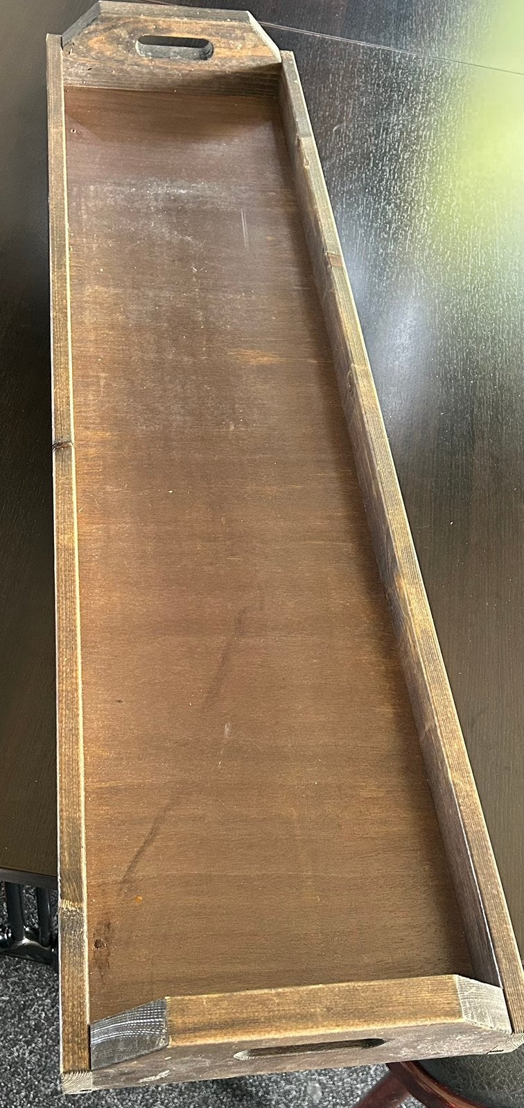 Dienblad serveerplank, Ophalen of Verzenden, Zo goed als nieuw, Hout