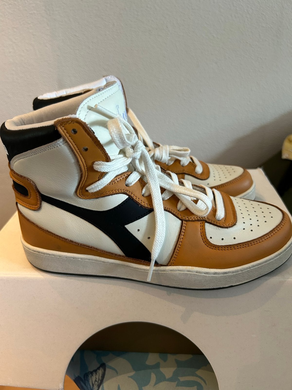 Diadora Basket sneaker - Hoog model sneakers, Overige kleuren, Nieuw, Ophalen of Verzenden, Sneakers of Gympen