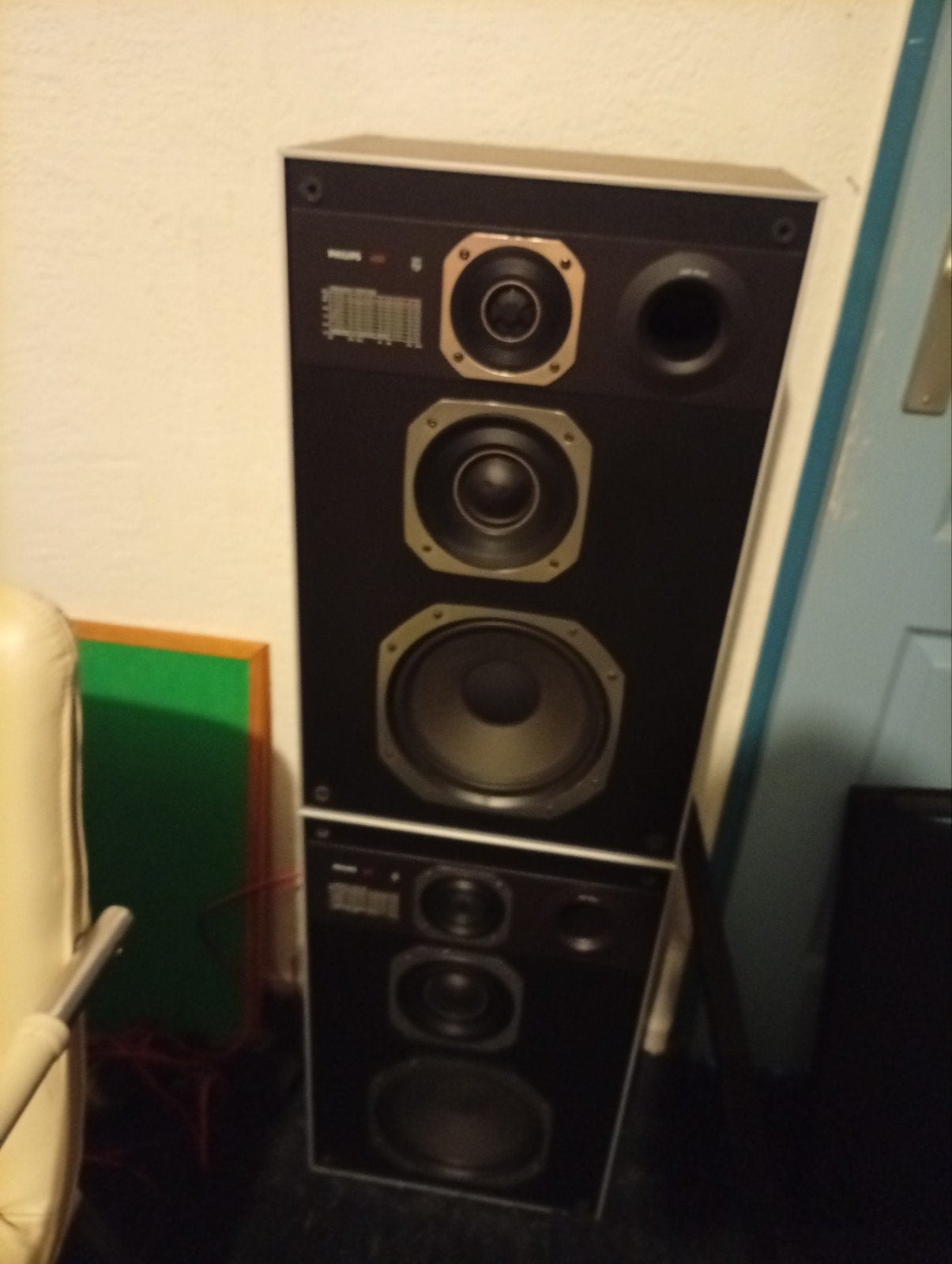 Philips 489 Vintage Luidsprekers - Set, Audio, Tv en Foto, Luidsprekers, Ophalen of Verzenden