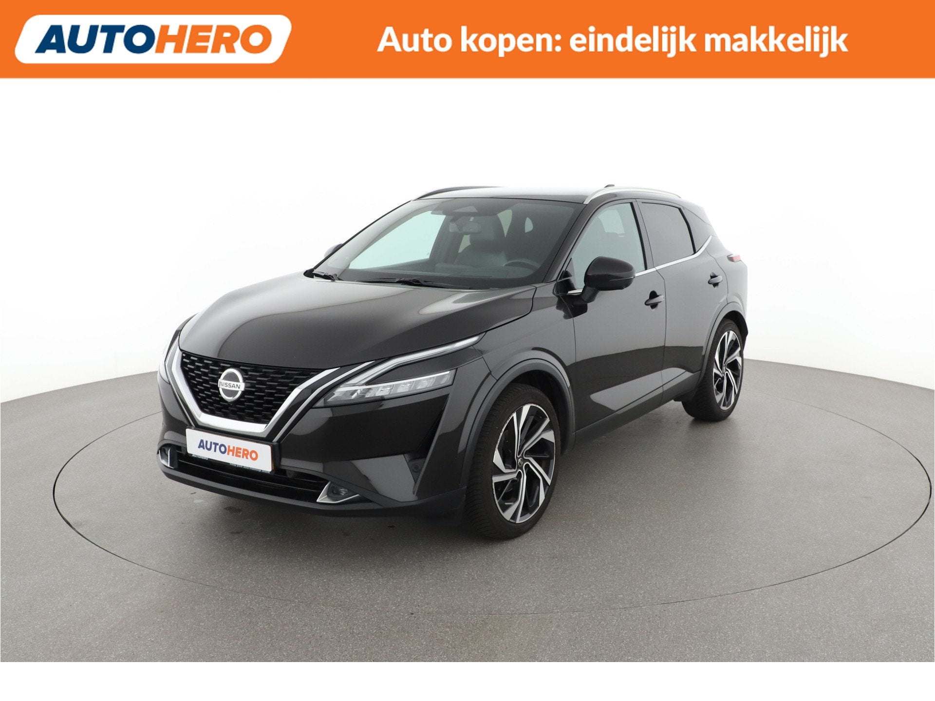 Nissan QASHQAI 1.3 MHEV Xtronic Tekna Plus |RS91186|, Auto's, Met garantie (alle), Zwart, Hybride Elektrisch/Benzine, Qashqai